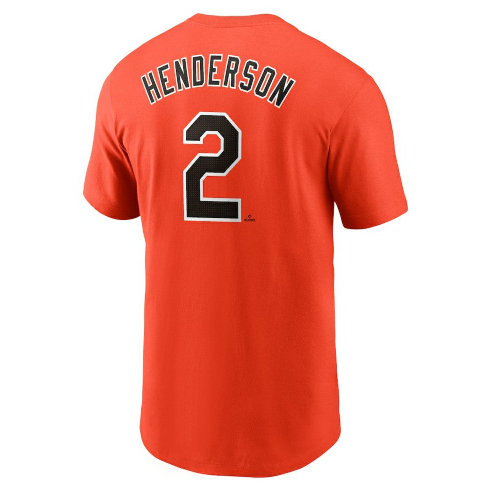 Gunnar Henderson Baltimore Orioles Nike Fuse Name & Number T-Shirt | MLB US