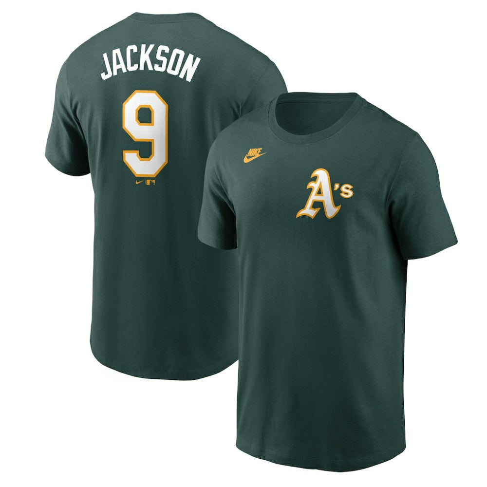 Reggie Jackson Athletics Nike Fuse Name & Number T-Shirt | MLB Sale