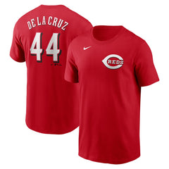 Elly De La Cruz Cincinnati Reds Nike Fuse Name & Number T-Shirt | MLB New