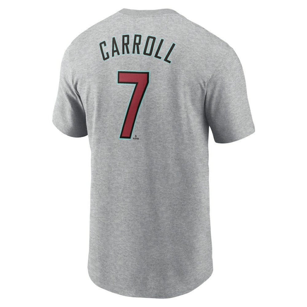 Corbin Carroll Arizona Diamondbacks Nike Fuse Name & Number T-Shirt | MLB US