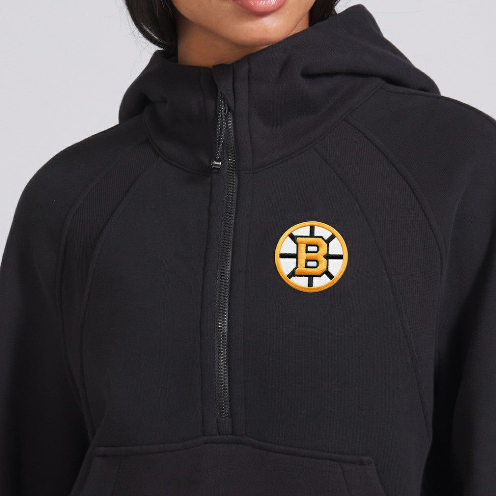 Boston Bruins lululemon Women's Scuba Oversized Half-Zip Hoodie For Sale