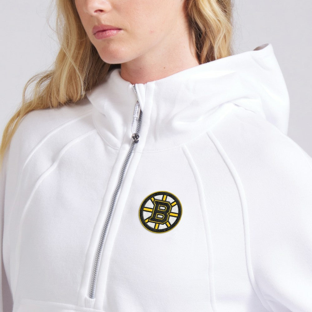 Boston Bruins lululemon Women's Scuba Oversized Half-Zip Hoodie For Sale