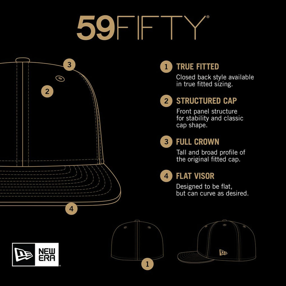 Washington Commanders New Era Candied Pecan 59FIFTY Fitted Hat