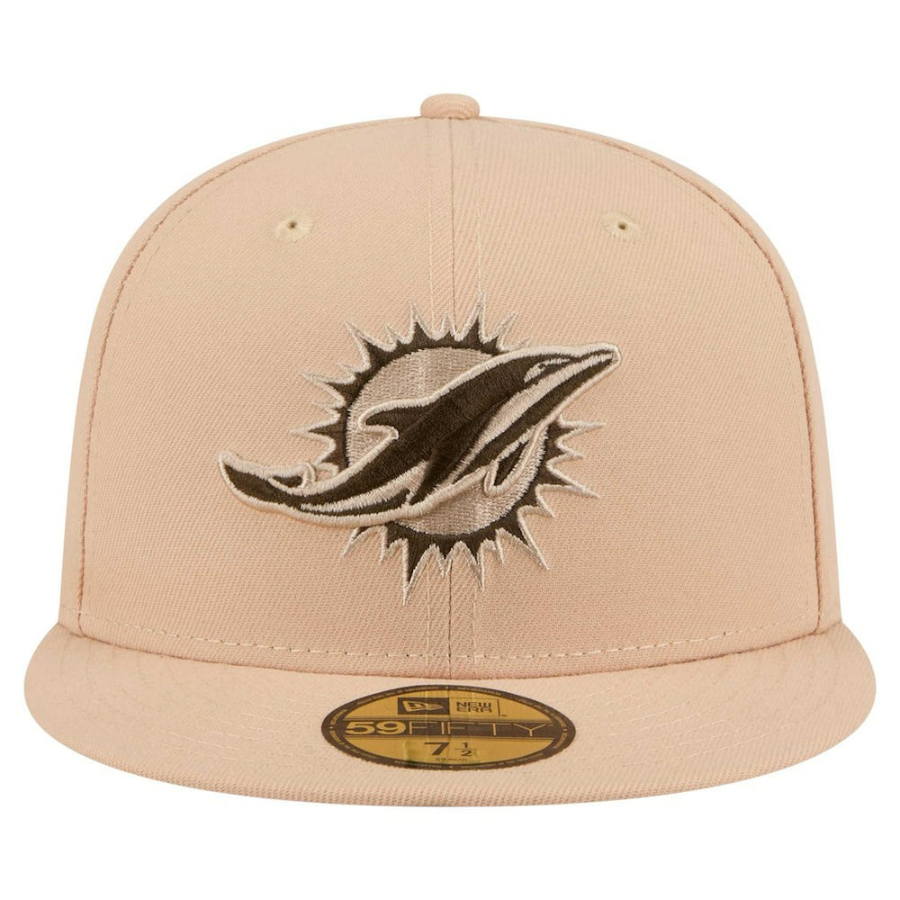 Miami Dolphins New Era Candied Pecan 59FIFTY Fitted Hat