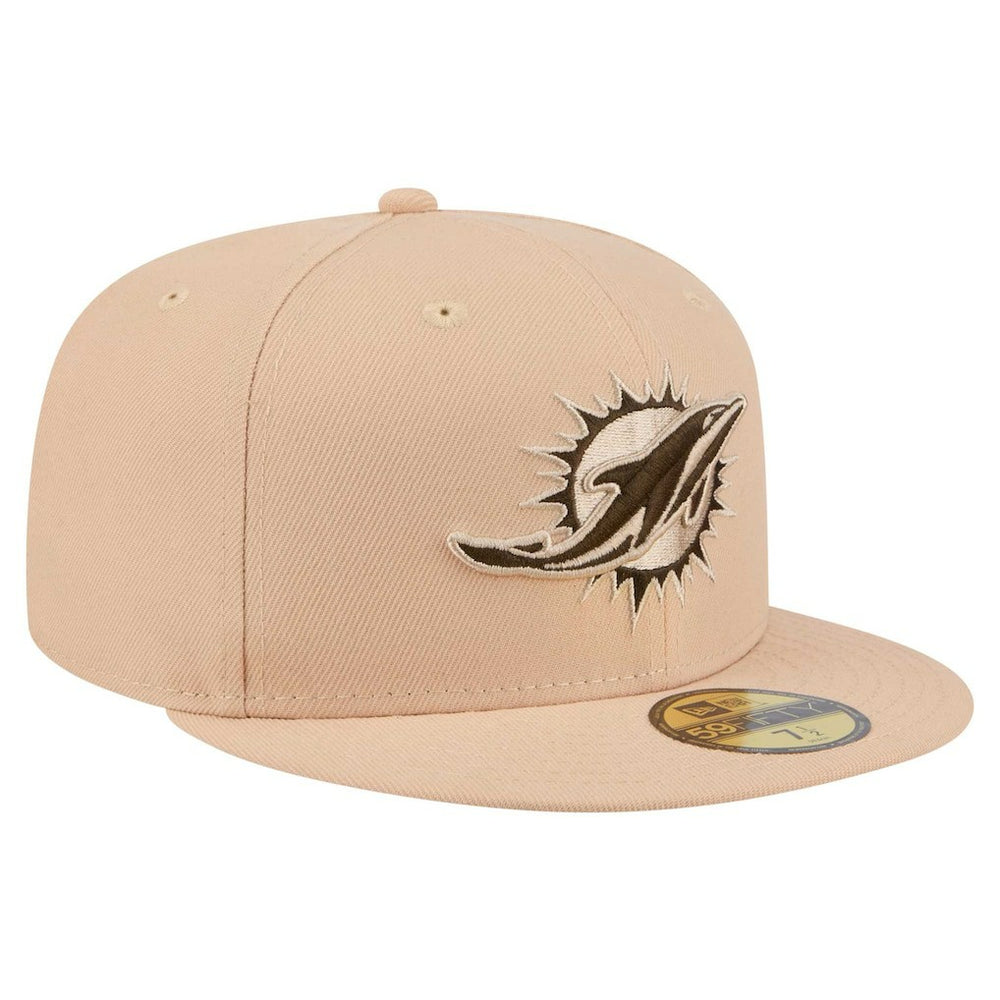 Miami Dolphins New Era Candied Pecan 59FIFTY Fitted Hat