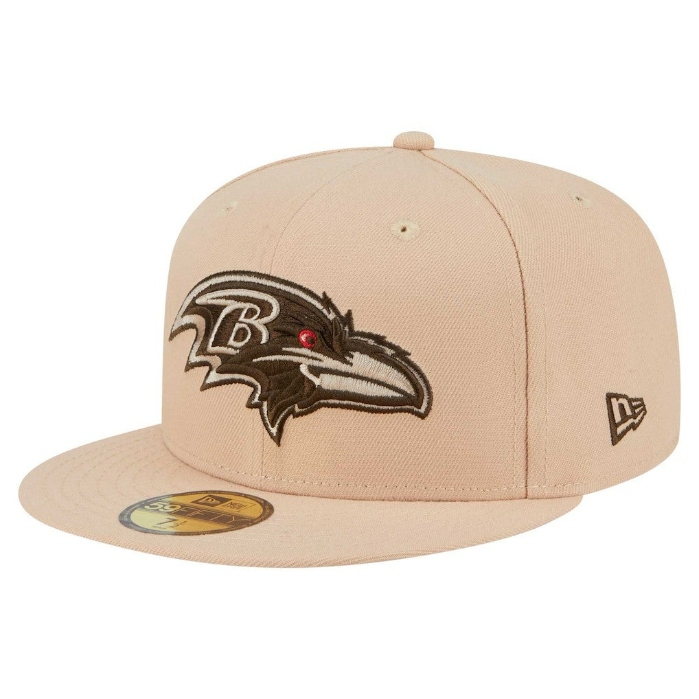 Baltimore Ravens New Era Candied Pecan 59FIFTY Fitted Hat