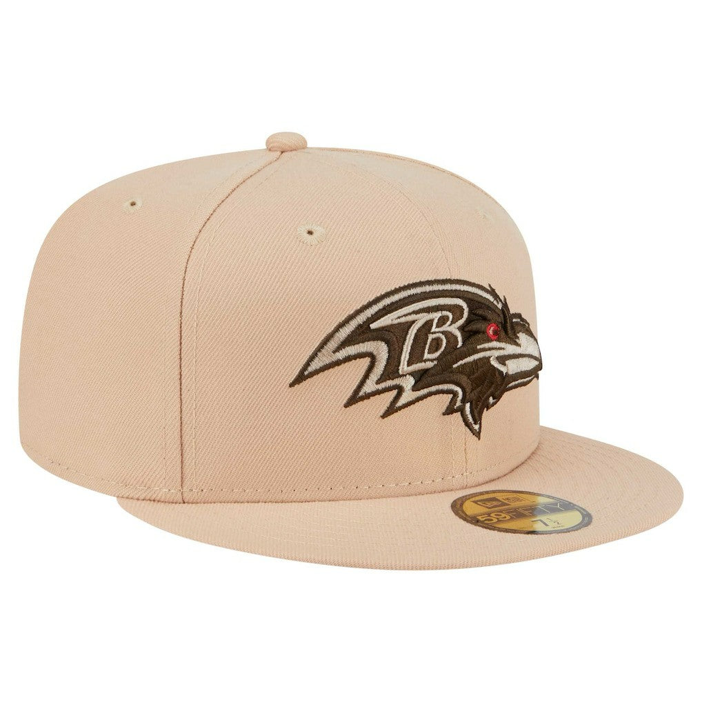 Baltimore Ravens New Era Candied Pecan 59FIFTY Fitted Hat