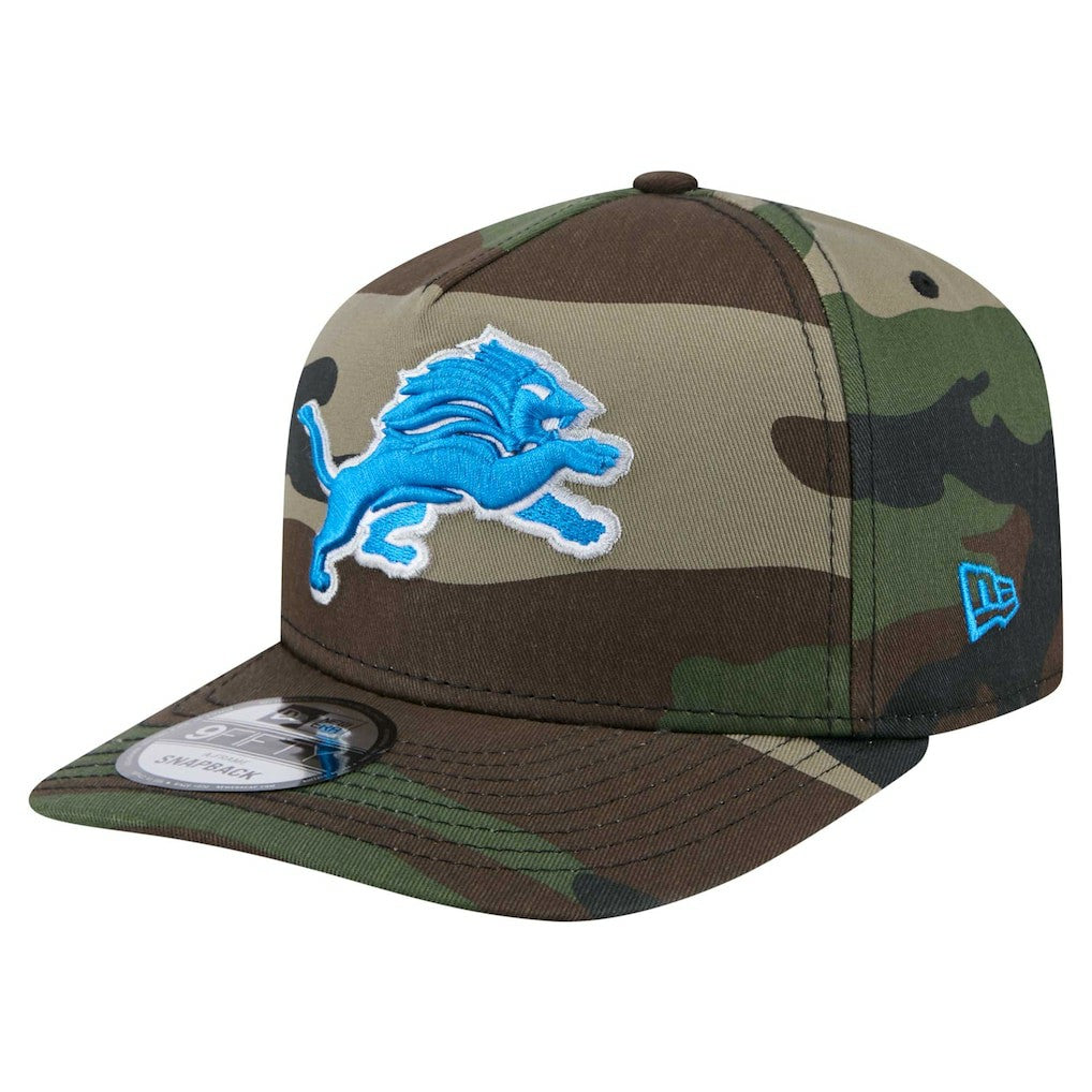 Detroit Lions New Era Woodsy 9FIFTY Snapback Hat