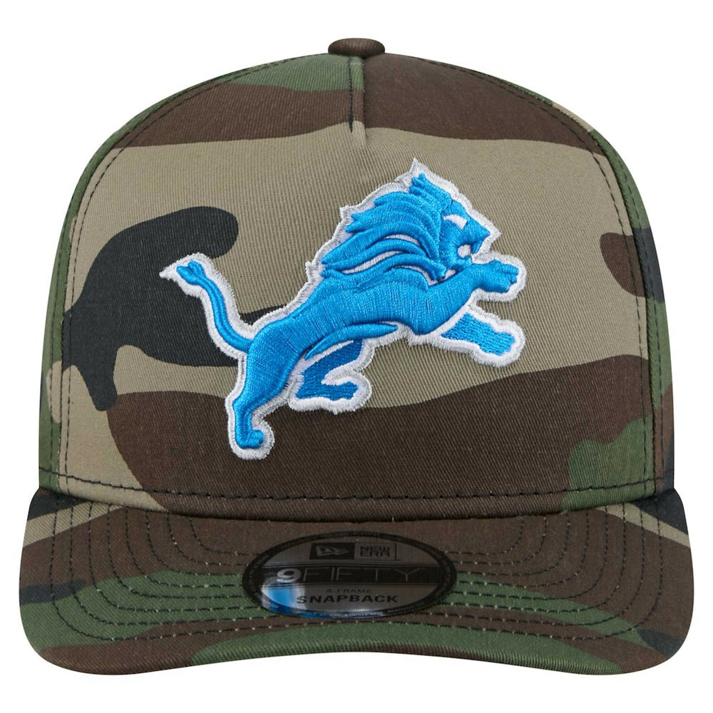 Detroit Lions New Era Woodsy 9FIFTY Snapback Hat