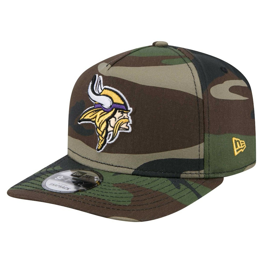 Minnesota Vikings New Era Woodsy 9FIFTY Snapback Hat
