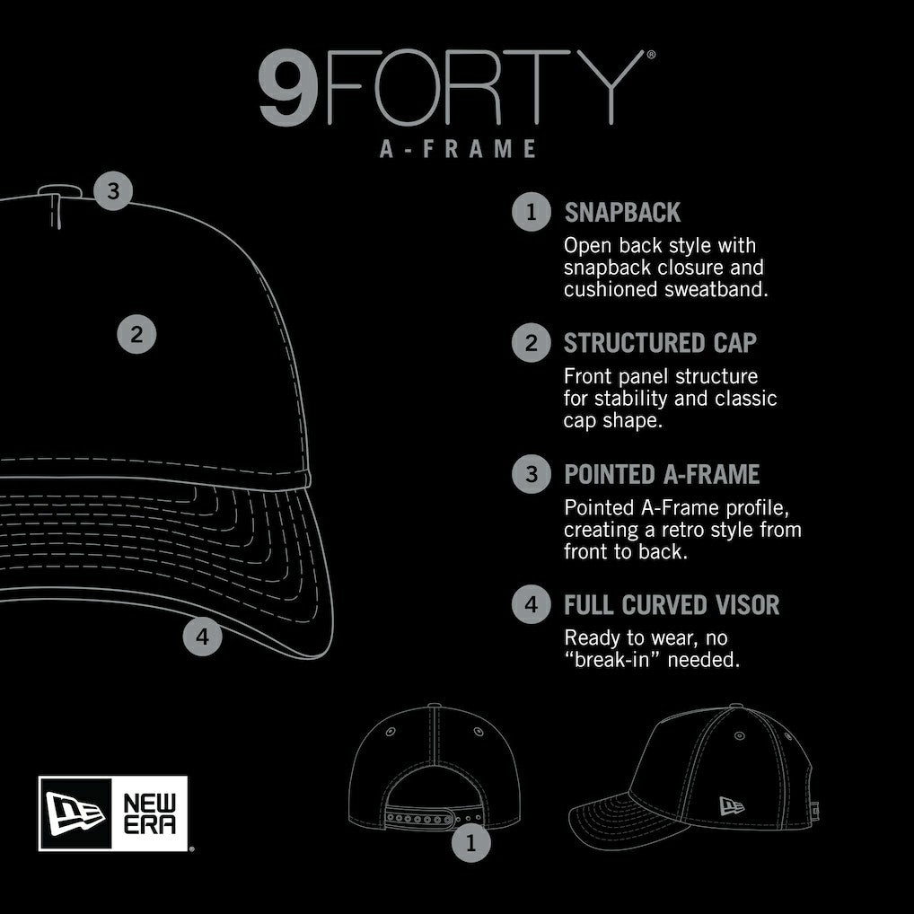 Miami Dolphins New Era Smith 9FORTY Adjustable hat
