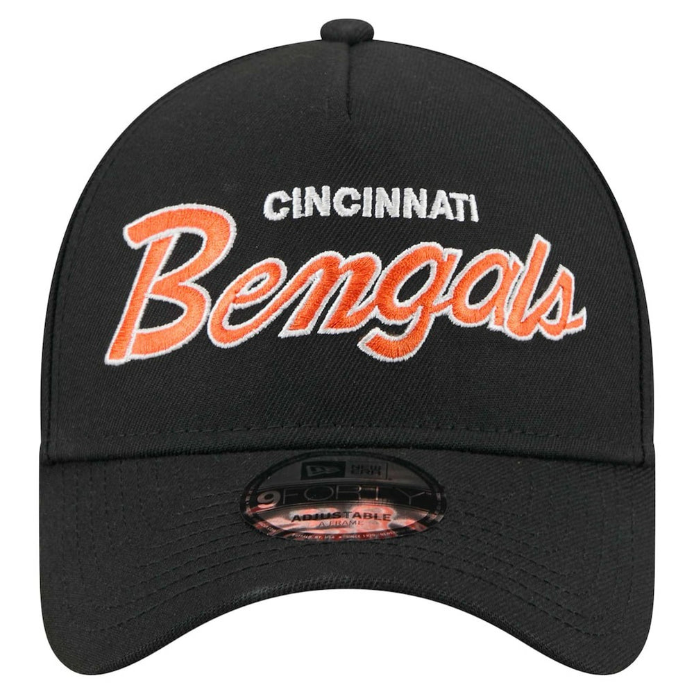 Cincinnati Bengals New Era Smith 9FORTY Adjustable hat