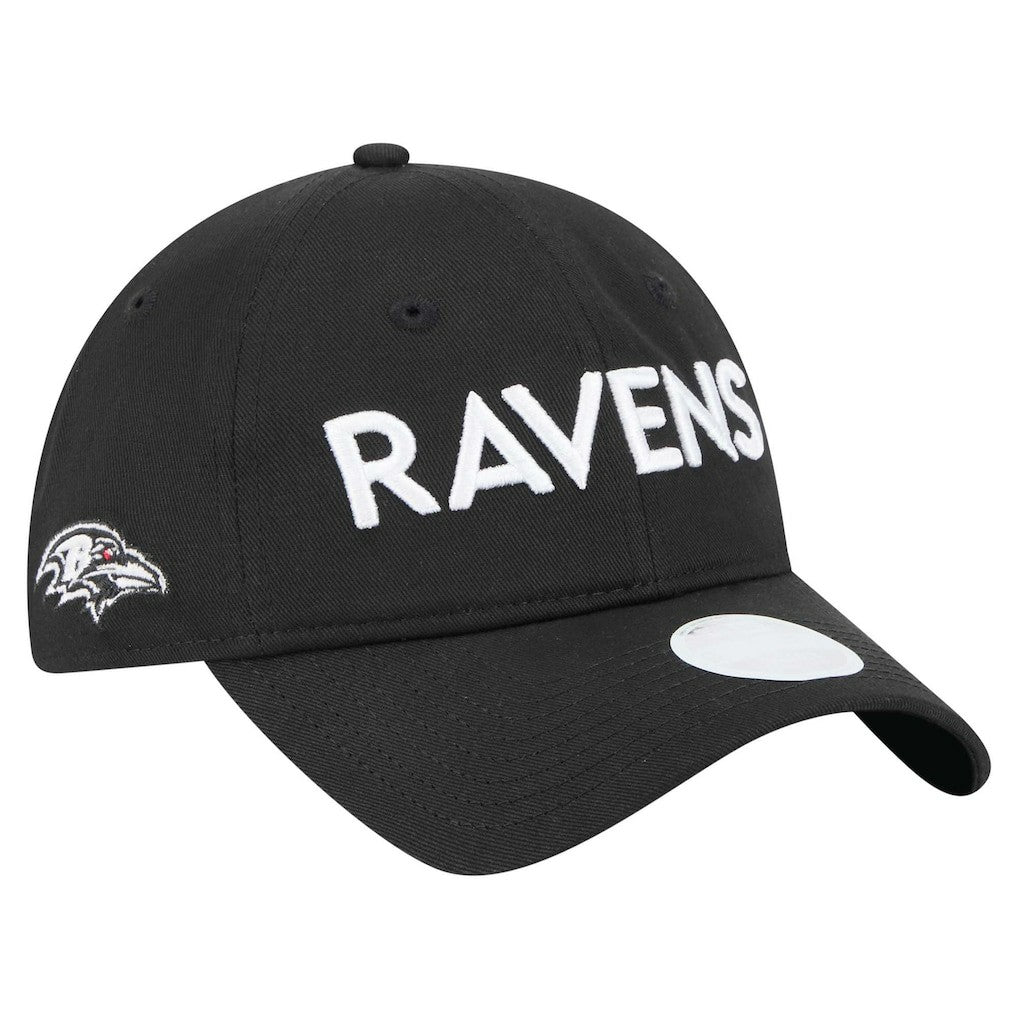 Baltimore Ravens New Era Women's Cece 9TWENTY Adjustable Hat