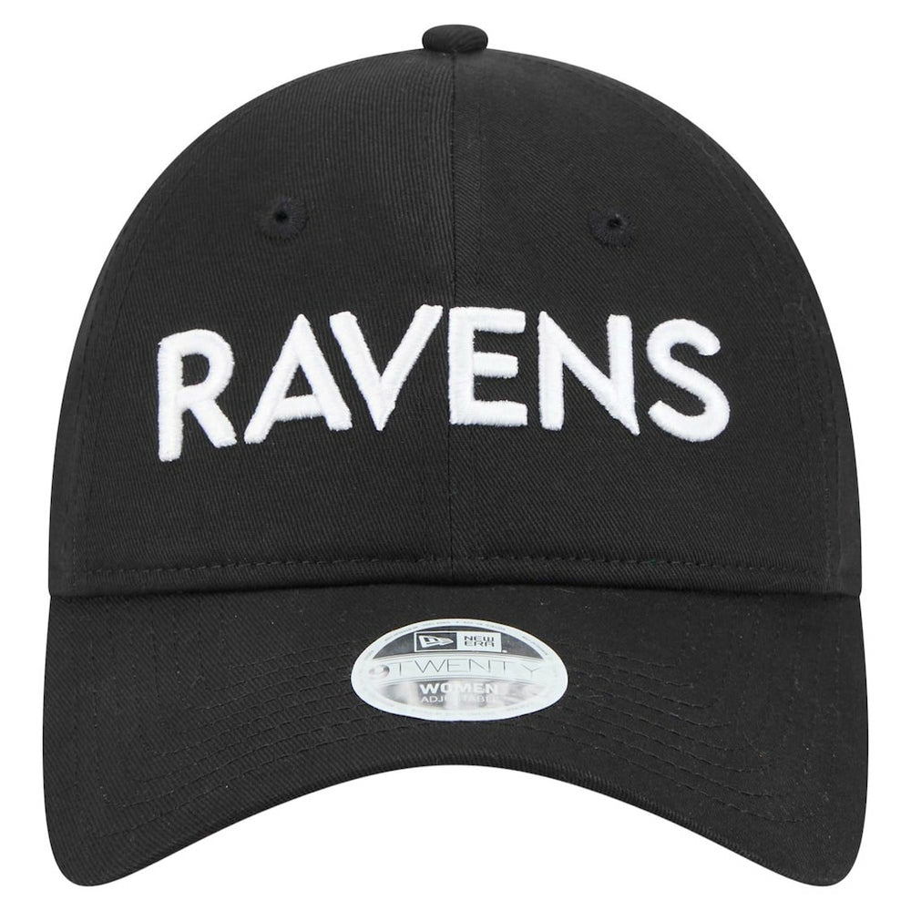 Baltimore Ravens New Era Women's Cece 9TWENTY Adjustable Hat