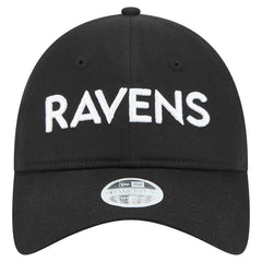 Baltimore Ravens New Era Women's Cece 9TWENTY Adjustable Hat
