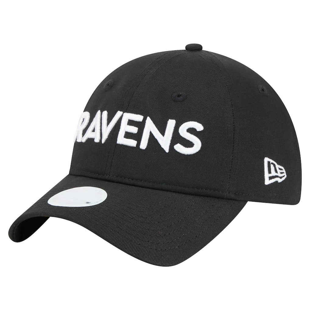 Baltimore Ravens New Era Women's Cece 9TWENTY Adjustable Hat