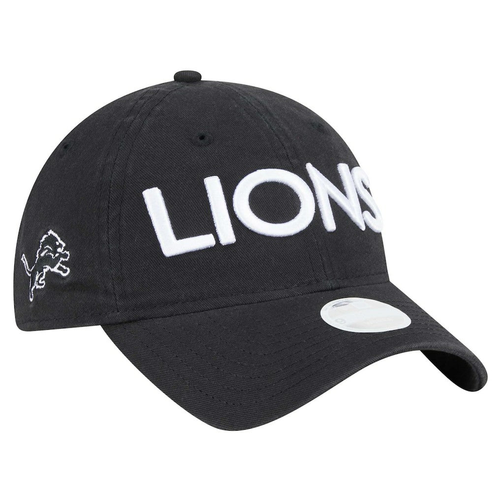 Detroit Lions New Era Women's Cece 9TWENTY Adjustable Hat