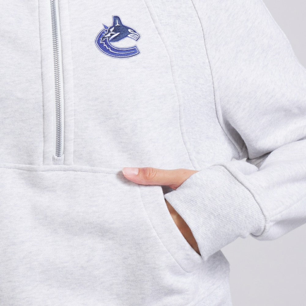 Vancouver Canucks lululemon Women's Scuba Oversized Half Zip Top Discount
