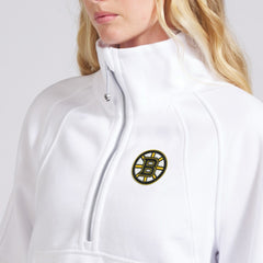 Boston Bruins lululemon Women's Scuba Oversized Half Zip Top On Sale