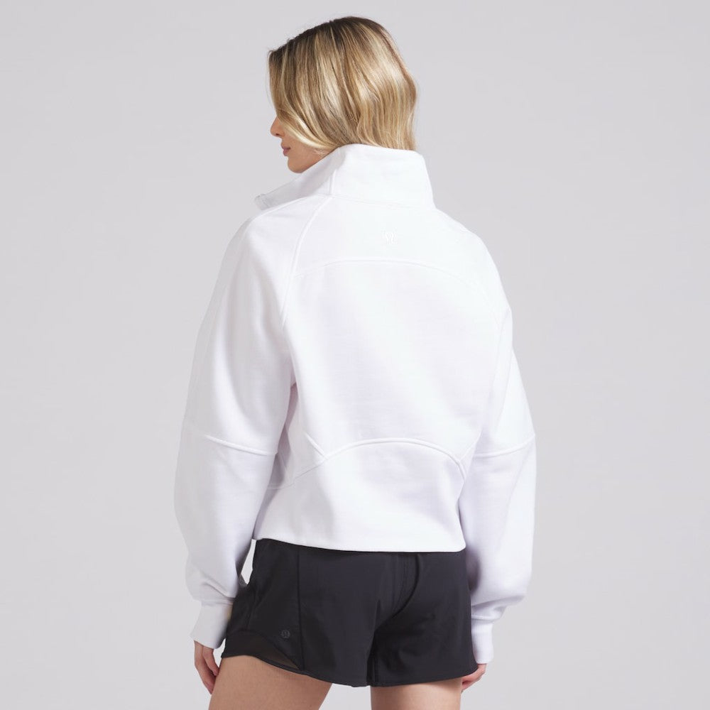 Chicago Blackhawks lululemon Women's Scuba Oversized Half Zip Top For Sale