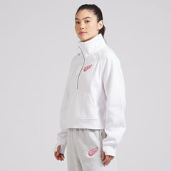Detroit Red Wings lululemon Women's Scuba Oversized Half Zip Top Discount