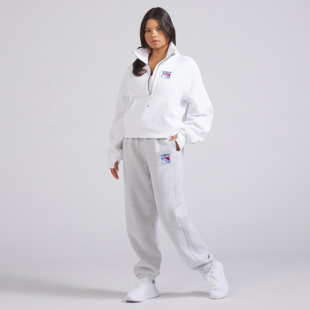 New York Rangers lululemon Women's Scuba Oversized Half Zip Top Sale