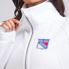 New York Rangers lululemon Women's Scuba Oversized Half Zip Top Sale