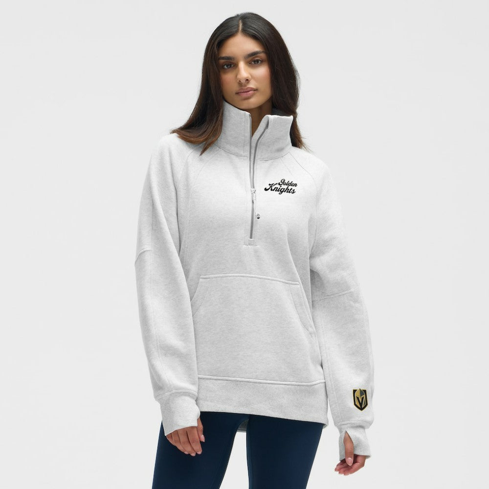 Vegas Golden Knights lululemon Women's Scuba Oversized Half Zip Top Discount