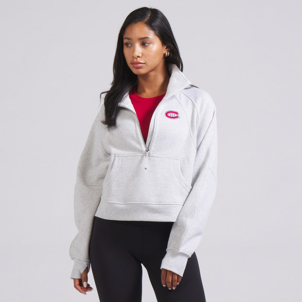 Montreal Canadiens lululemon Women's Scuba Oversized Half Zip Top On Sale
