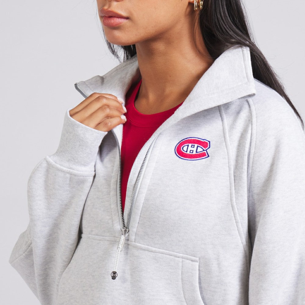Montreal Canadiens lululemon Women's Scuba Oversized Half Zip Top On Sale