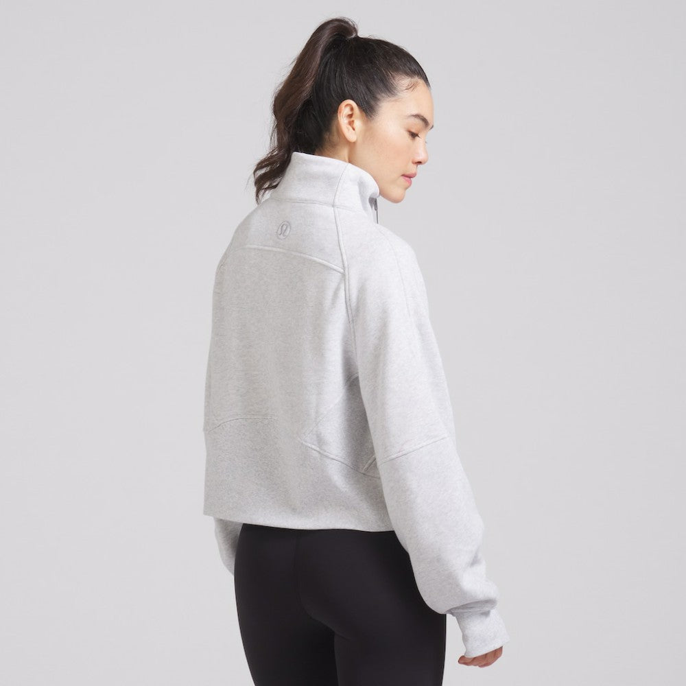 Chicago Blackhawks lululemon Women's Scuba Oversized Half Zip Top Discount