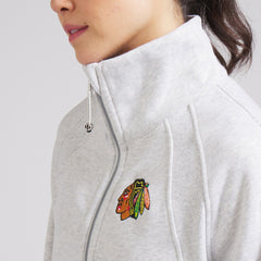 Chicago Blackhawks lululemon Women's Scuba Oversized Half Zip Top Discount