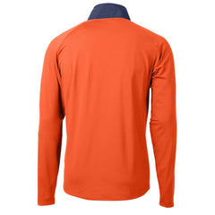 Detroit Tigers Cutter & Buck Adapt Eco Knit Hybrid Recycled Quarter-Zip Jacket | MLB Near me