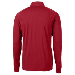 Detroit Tigers Cutter & Buck Patriotic Logo Adapt Eco Knit Stretch Recycled Quarter-Zip Pullover Top | MLB Discount