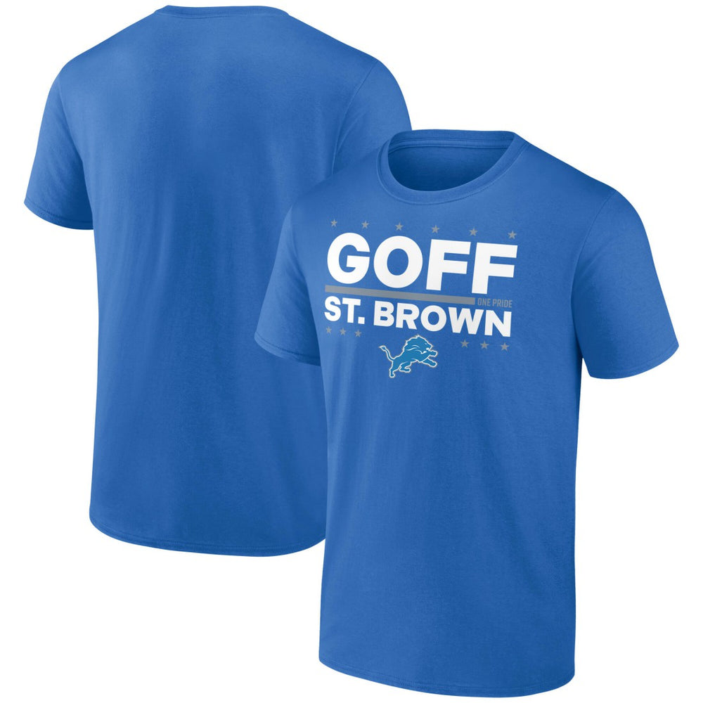 Detroit Lions  Jared Goff & Amon-Ra St. Brown  Election Players T-Shirt