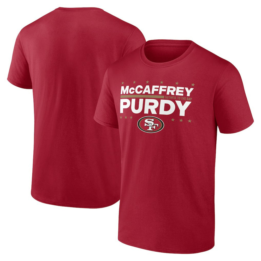 San Francisco 49ers  Christian McCaffrey & Brock Purdy  Election Players T-Shirt