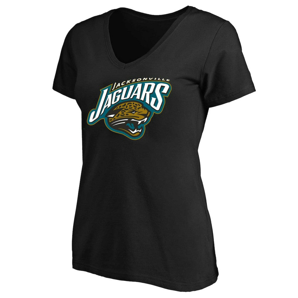 Jacksonville Jaguars Mitchell & Ness Women's Plus Size Classic Logo T-Shirt