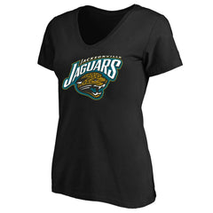 Jacksonville Jaguars Mitchell & Ness Women's Plus Size Classic Logo T-Shirt