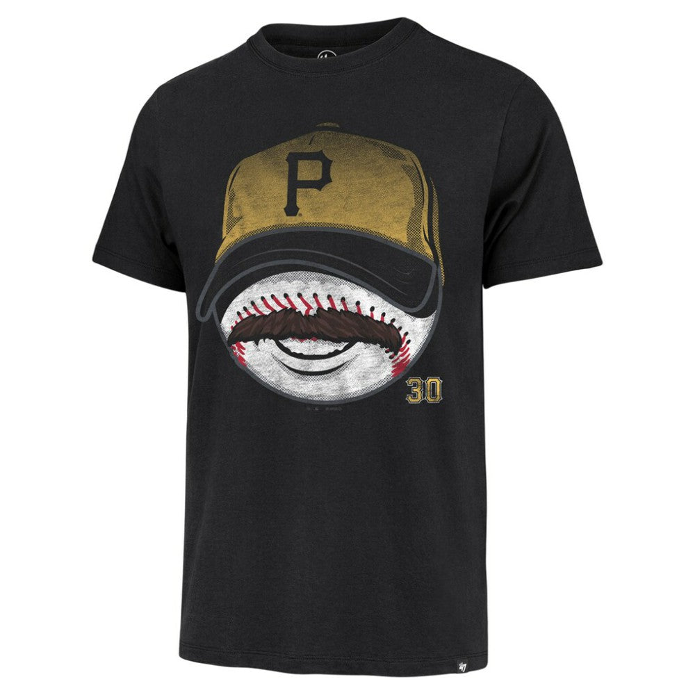 Paul Skenes Pittsburgh Pirates '47 Mustache Franklin T-Shirt | MLB Discount