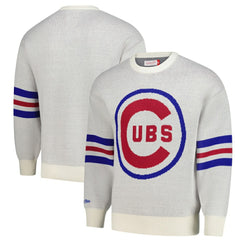 Chicago Cubs Mitchell & Ness Retro Pullover Sweater | MLB Discount