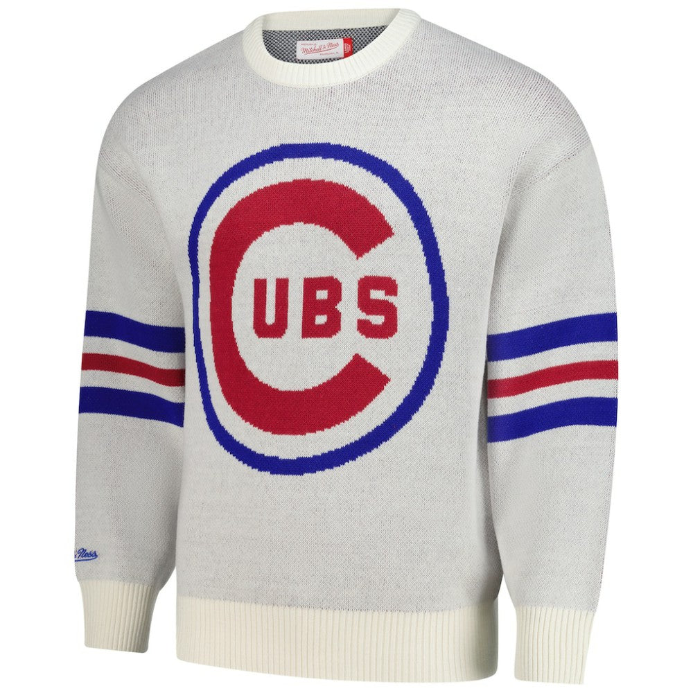 Chicago Cubs Mitchell & Ness Retro Pullover Sweater | MLB Discount
