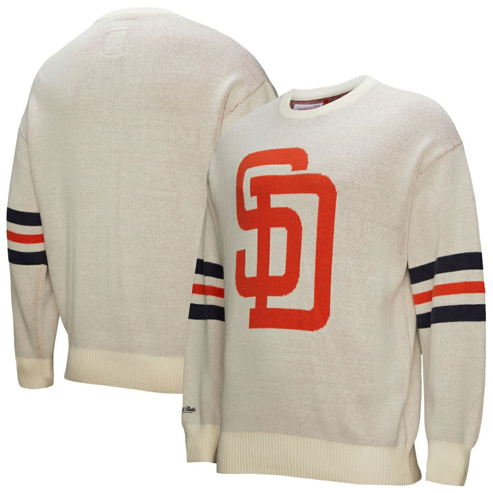 San Diego Padres Mitchell & Ness Retro Pullover Sweater | MLB US