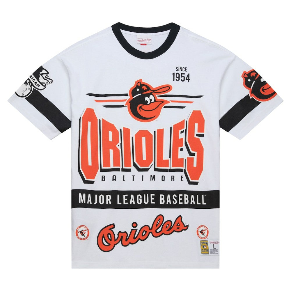 Baltimore Orioles Mitchell & Ness Cooperstown Collection Team Origins Premium T-Shirt | MLB For sale