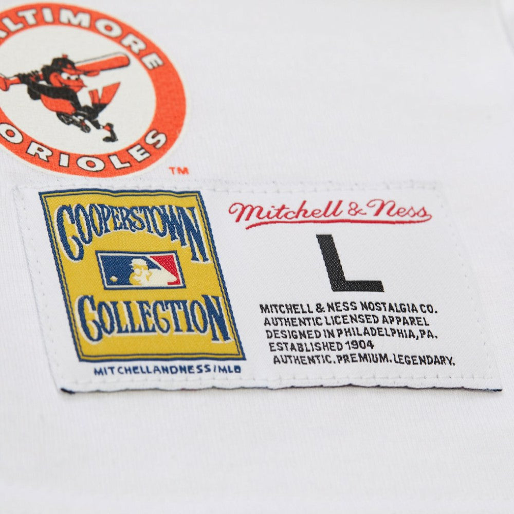 Baltimore Orioles Mitchell & Ness Cooperstown Collection Team Origins Premium T-Shirt | MLB For sale
