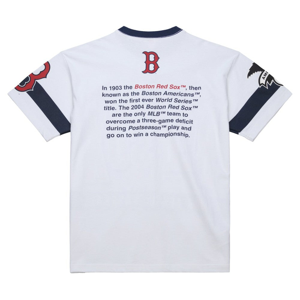 Boston Red Sox Mitchell & Ness Cooperstown Collection Team Origins Premium T-Shirt | MLB Discount