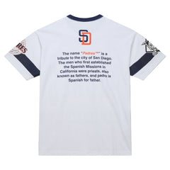 San Diego Padres Mitchell & Ness Cooperstown Collection Team Origins Premium T-Shirt | MLB Outlet