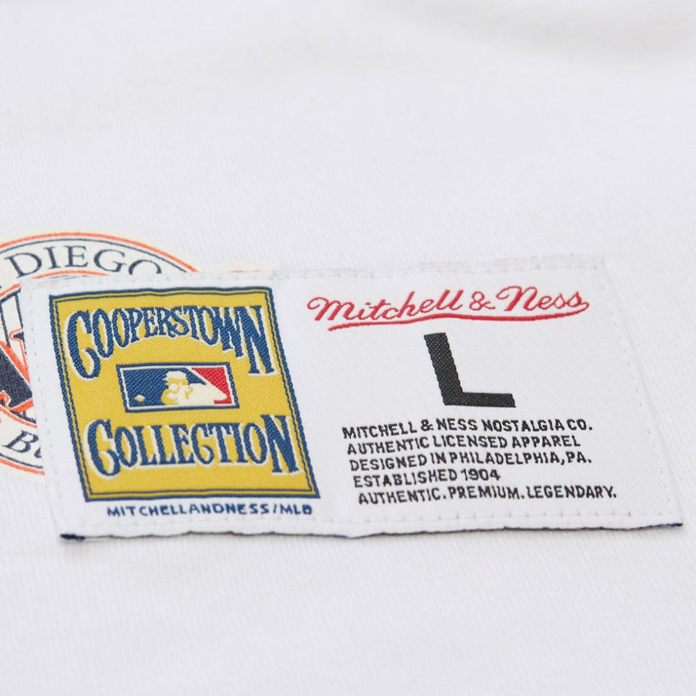 San Diego Padres Mitchell & Ness Cooperstown Collection Team Origins Premium T-Shirt | MLB Outlet