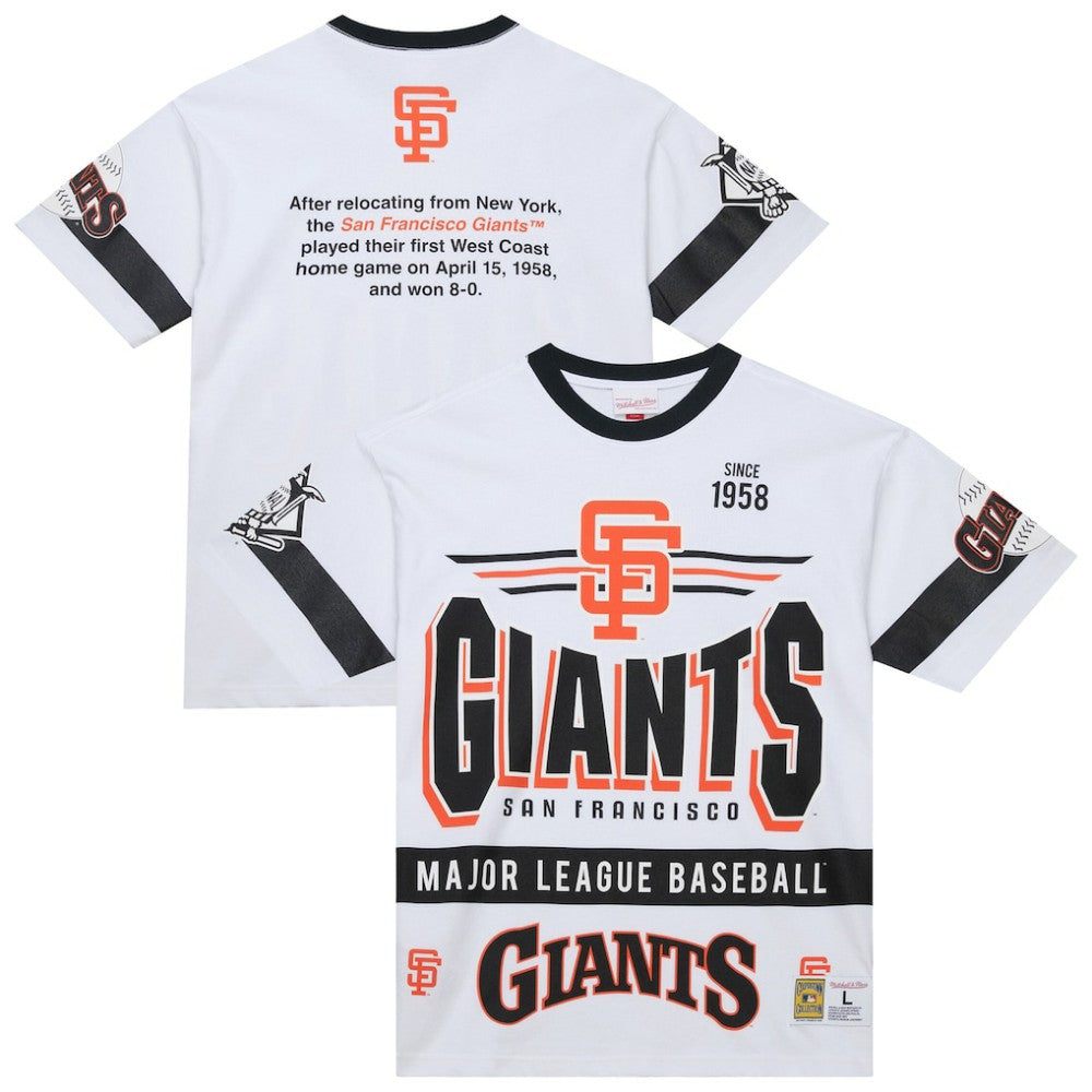 San Francisco Giants Mitchell & Ness Cooperstown Collection Team Origins Premium T-Shirt | MLB Near me