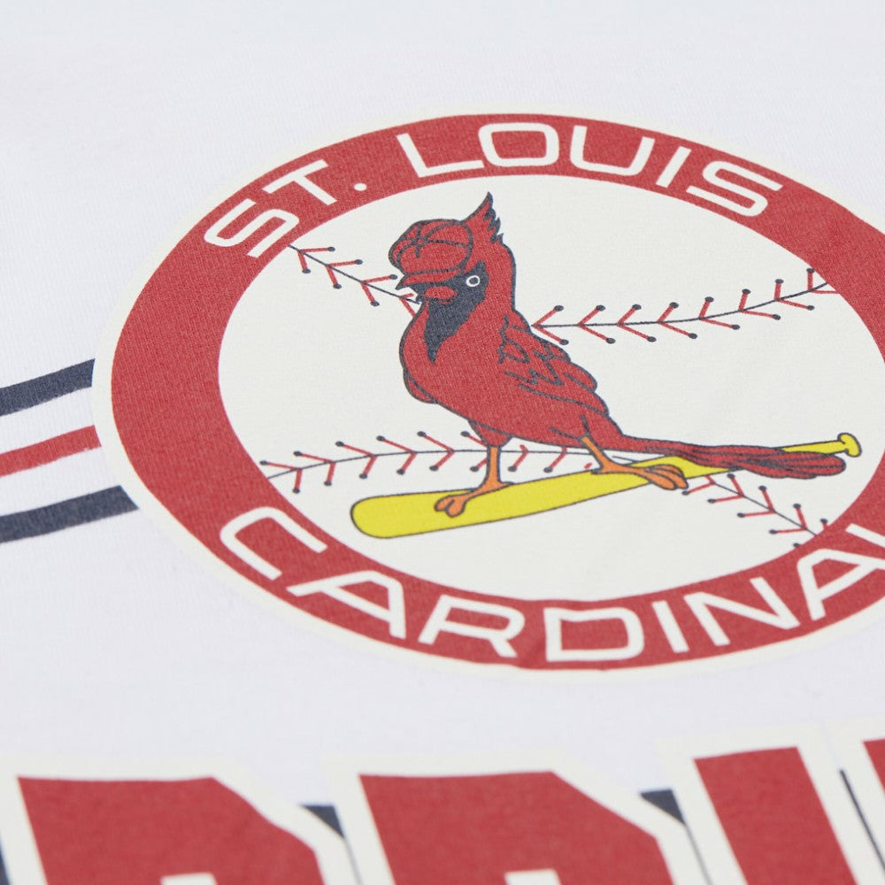 St. Louis Cardinals Mitchell & Ness Cooperstown Collection Team Origins Premium T-Shirt | MLB New