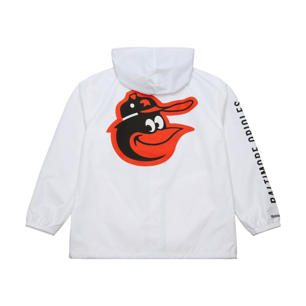 Baltimore Orioles Mitchell & Ness Vintage Full-Snap Hooded Coaches Jacket | MLB Sale